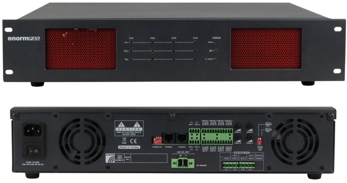 ESCO/D4250IP
PA.4x250W